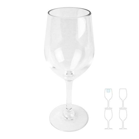 Vinbägare Transparent Polykarbonat Vinbägare Transparent Polykarbonat